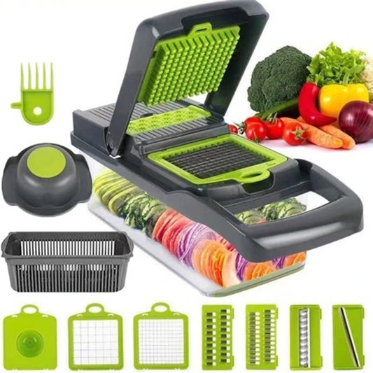 16 IN1  Food Chopper and Vegetable Cutter Kitchen Tool