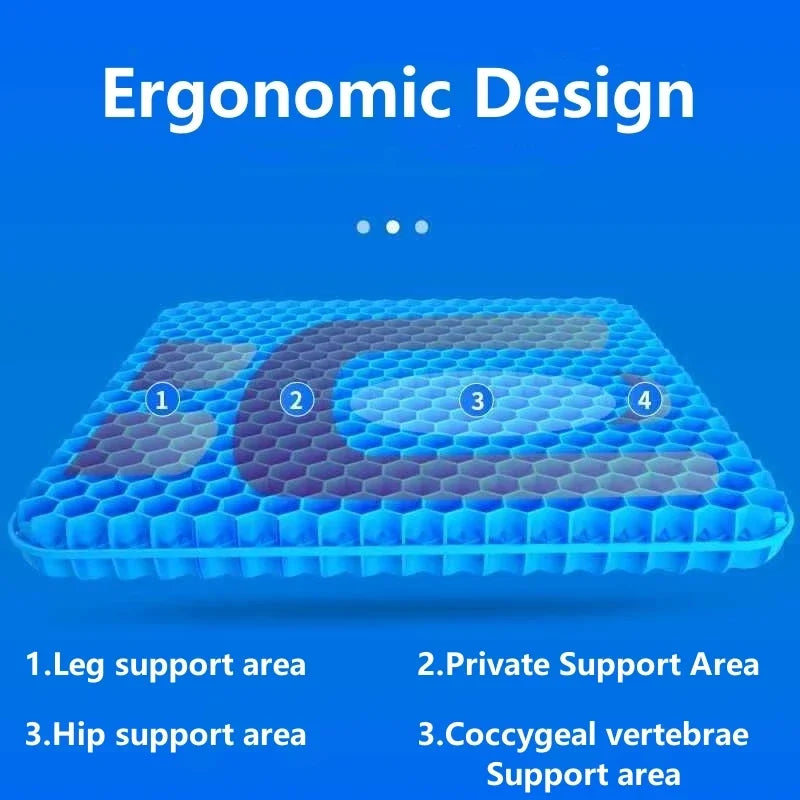 Breathable Gel Seat Cushion 