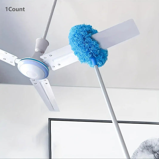 Ceiling Fan Cleaner Duster, Dust Removal Brush, Removable & Washable Microfiber Ceiling & Fan Duster, Summer Essentials, Halloween Gifts